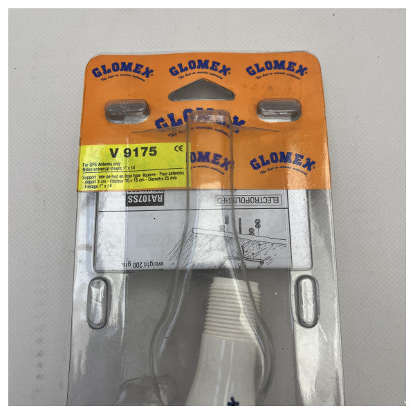Glomex V9175 Marine GPS Antenna Mount - wytrzymały, odporny na warunki atmosferyczne nylonowy uchwyt do łodzi