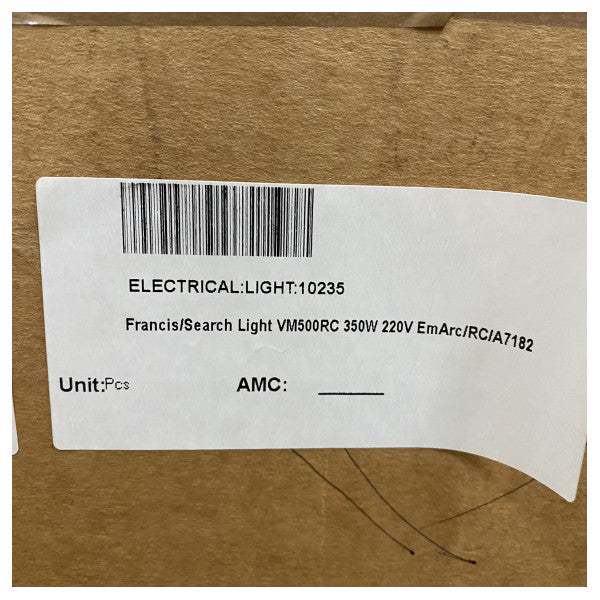 Francis VM500 Voyager 2 RC 350W 230V fjernstyret projektør