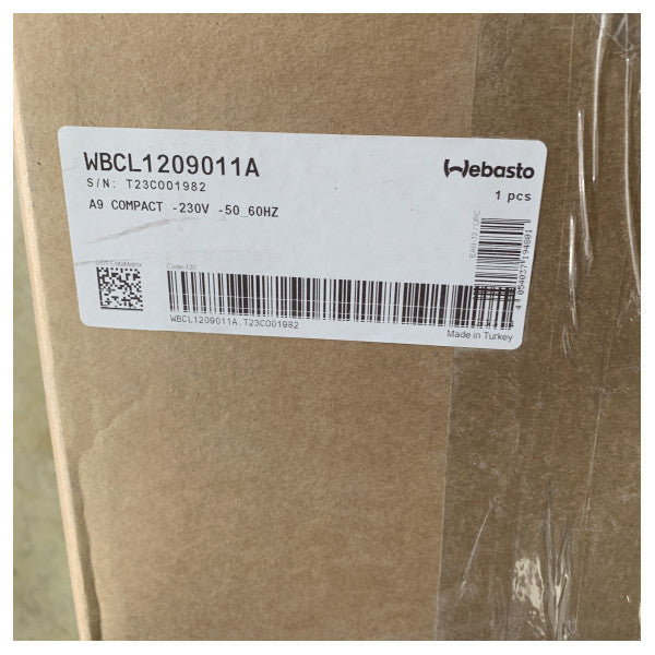 Компактний судновий кондиціонер Webasto A9 9000 BTU - 230V- 50/60Hz - WBCL1209011A