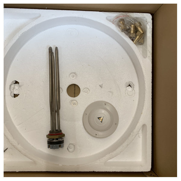 Vetus WHT050 caldaia a doppia serpentina 50 litri in acciaio inox 230V