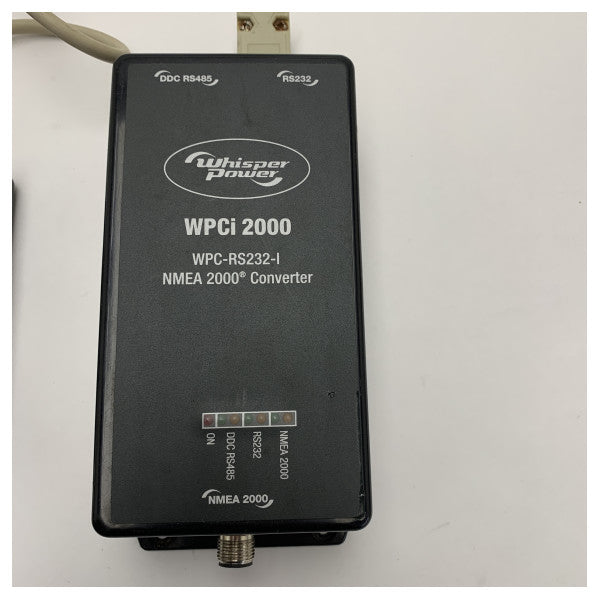Gebrauchte Whisper Power WPCI2000 Marine NMEA 2000 Konverter für zuverlässige Bootskommunikation und Steuerung