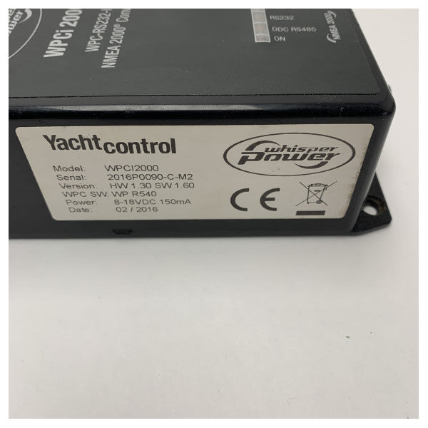 Gebrauchte Whisper Power WPCI2000 Marine NMEA 2000 Konverter für zuverlässige Bootskommunikation und Steuerung