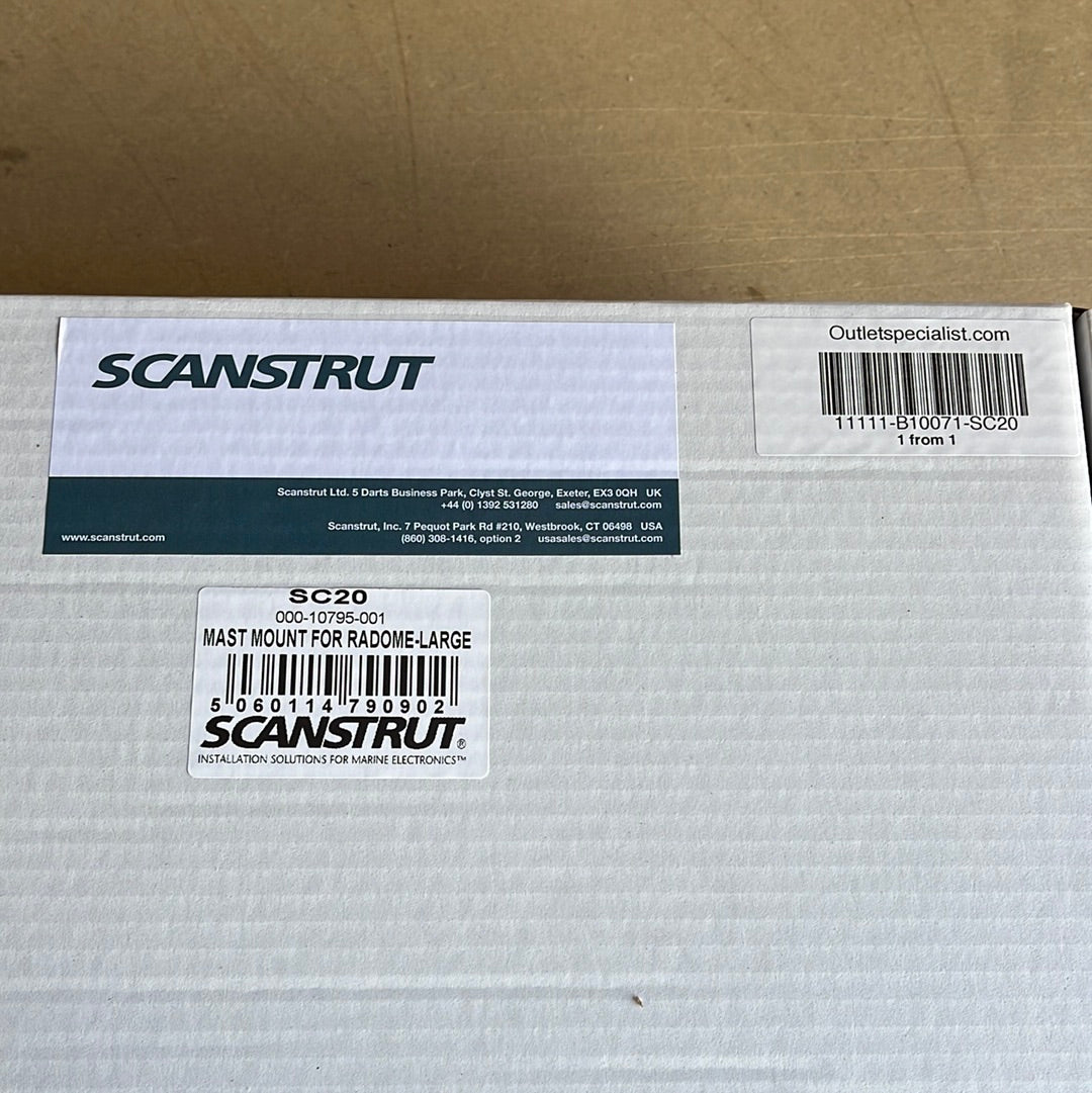 Универсална радарна стойка Scanstrut SC20 за радари Halo, 3 и 4G