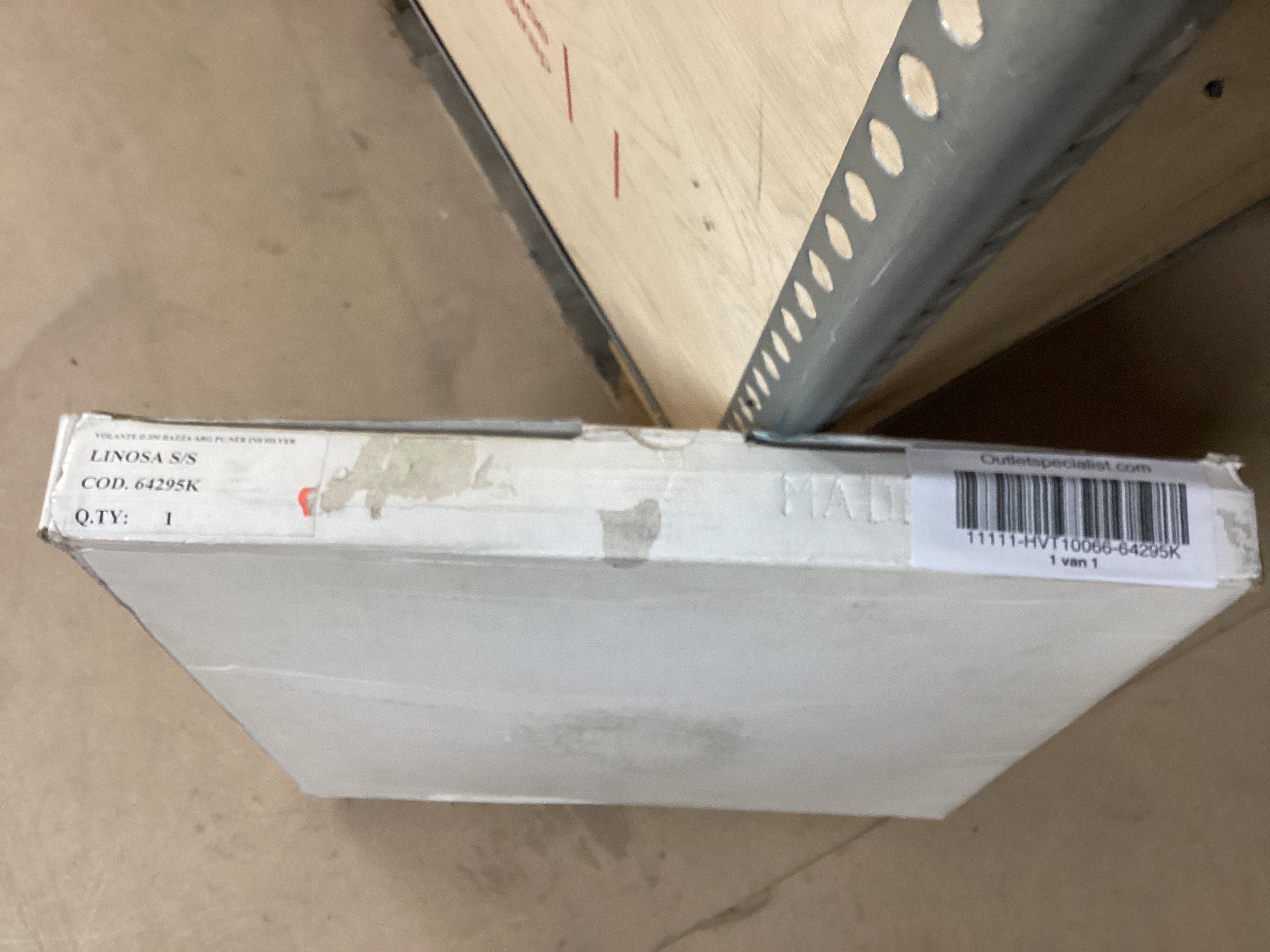 عجلة قيادة ألترافليكس لينوزا ذات 3 أذرع فضية اللون 350 مم - 64295K