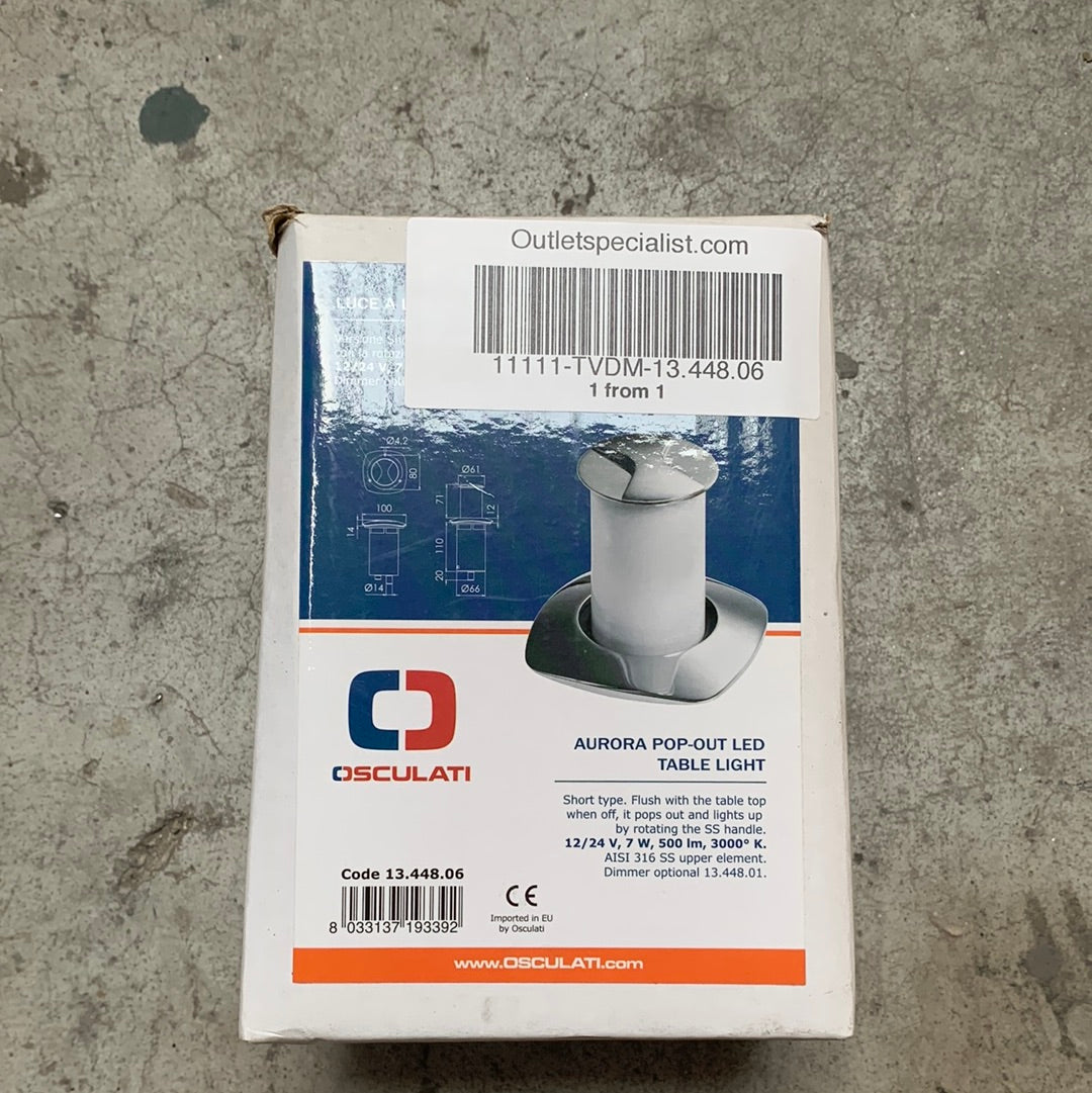 Osculati Aurora LED изскачаща светлина за маса 12/24V - 13.448.06