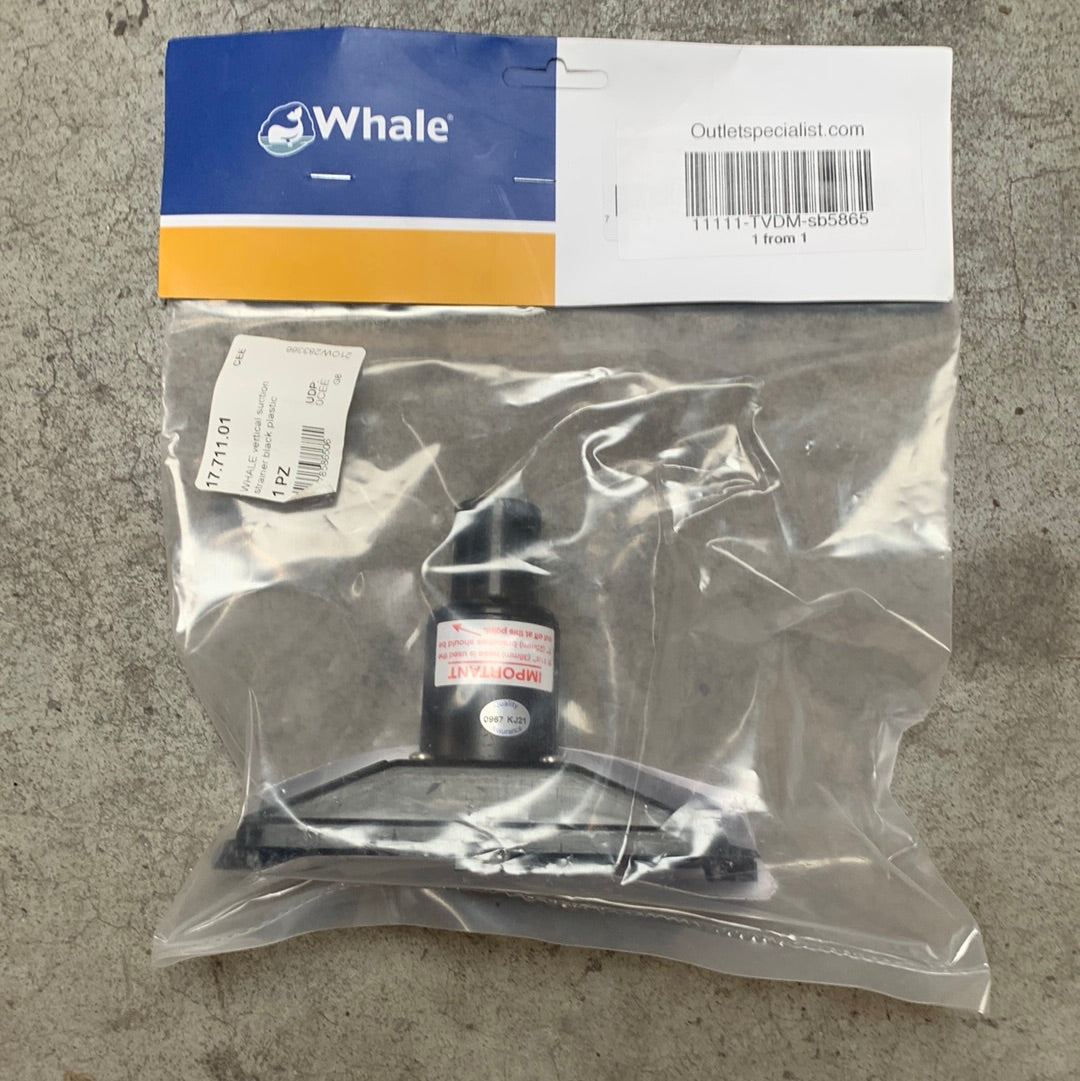 Pompa tal-ġbid tal-balieni tal-balieni tal-plastik iswed 25 - 38 mm - SB5865