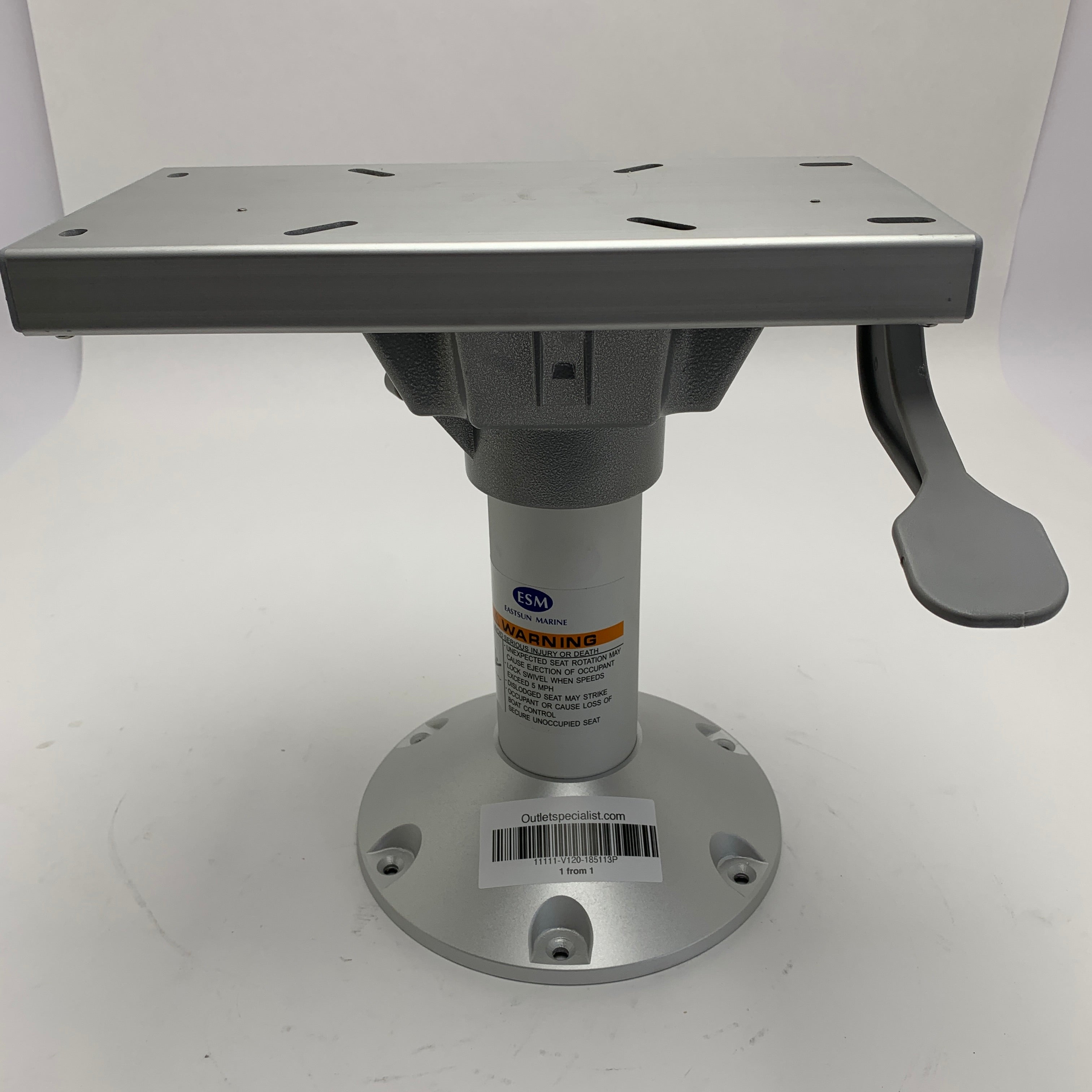 Eastsun Marine 185113P фиксирана алуминиева опора за пилотската седалка H 330 mm