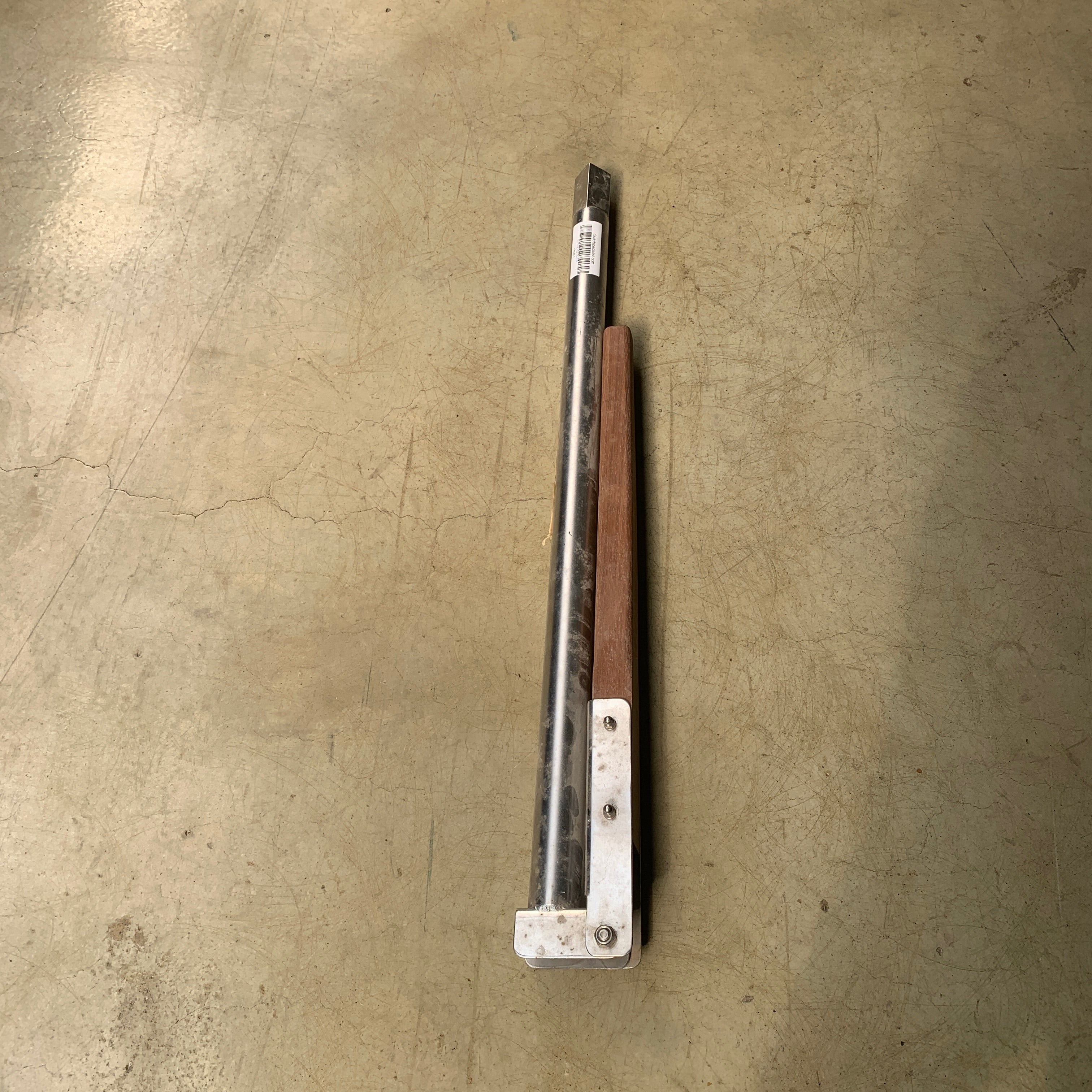 توجيه المحراث في حالات الطوارئ مع محراث خشب - طول 100 × 72 سم