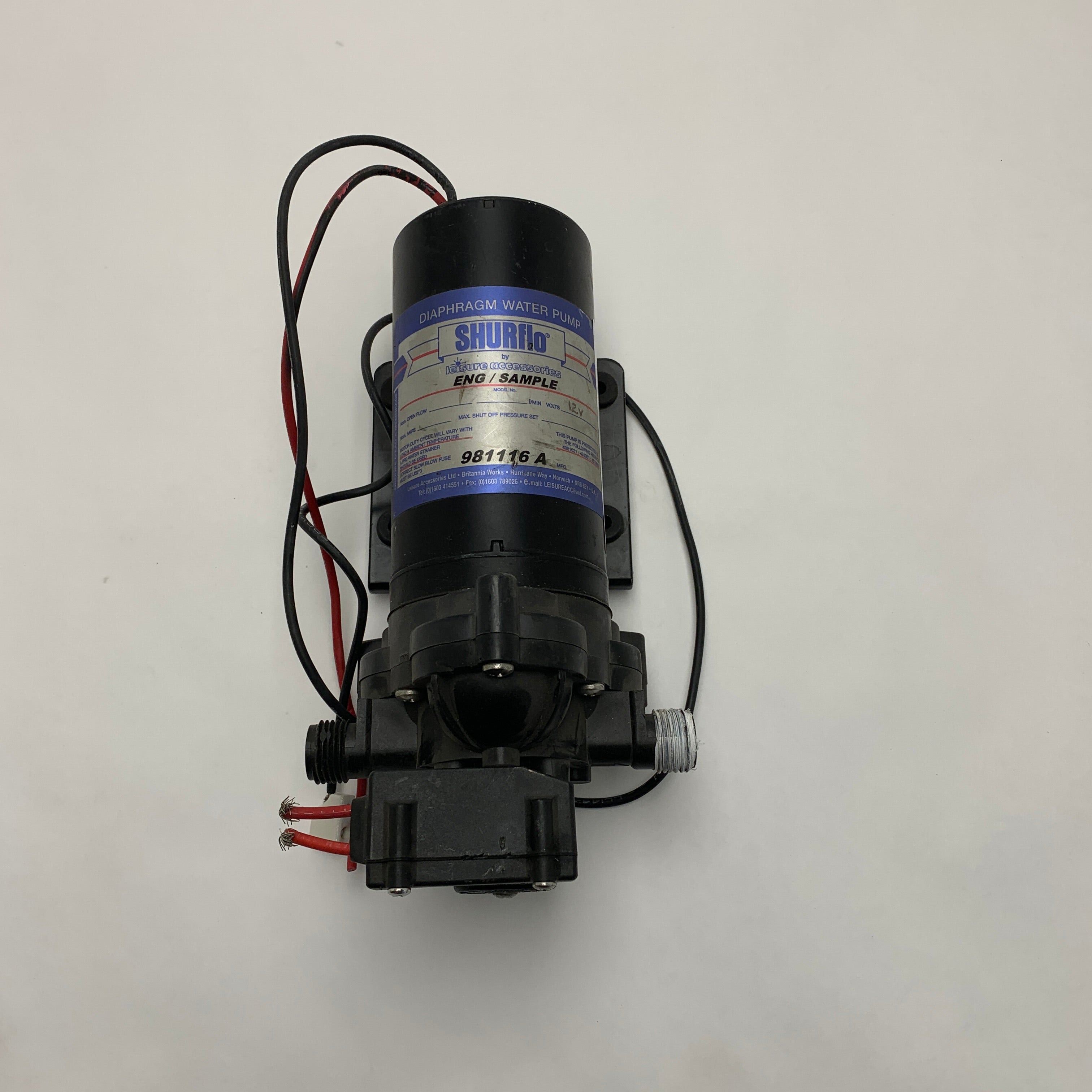 KORIŠTENA Shurflo 981116A pumpa za pritisak svježe vode 12V