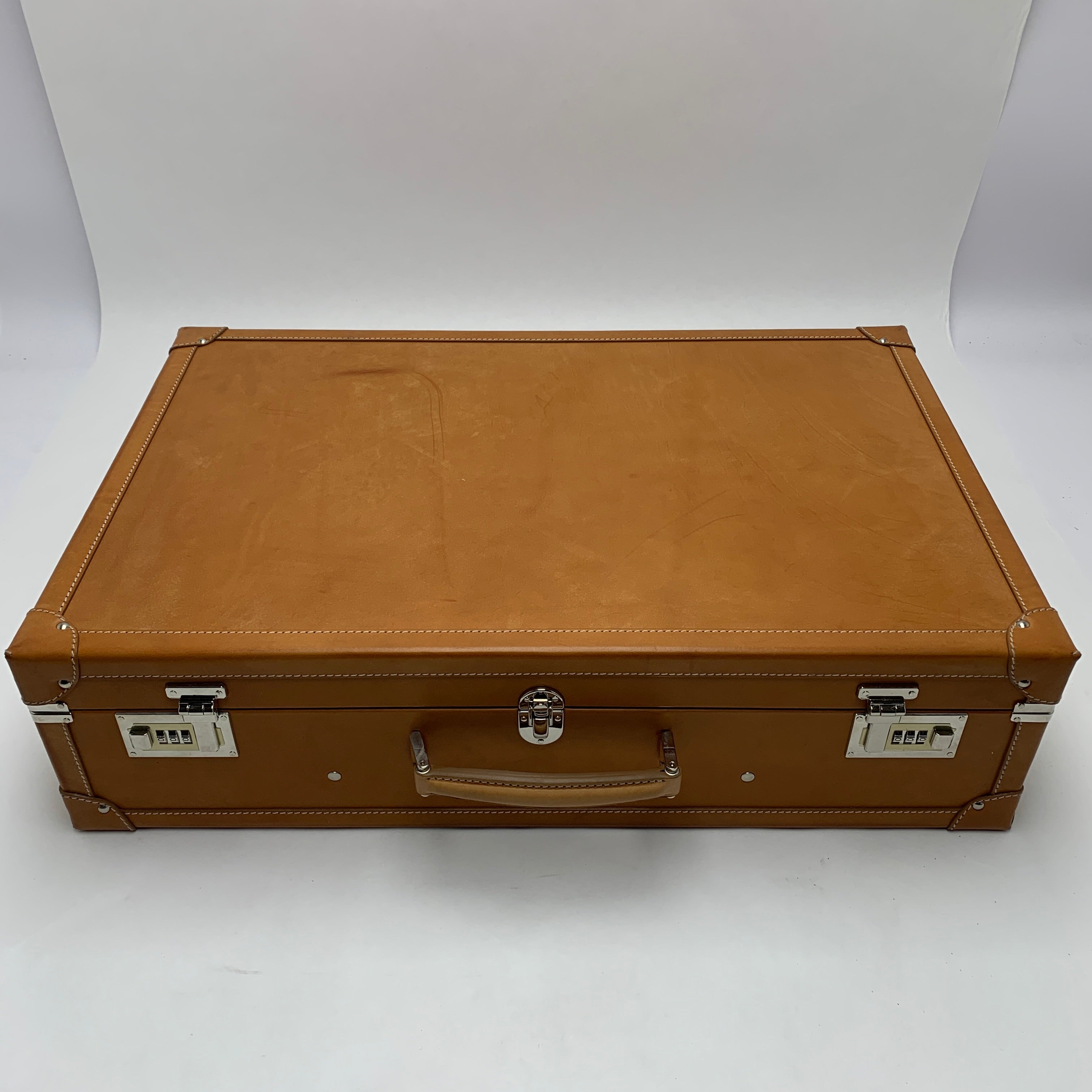 حقيبة سفر كاستيليوني جيوفاني جلد بني اللون - 70697