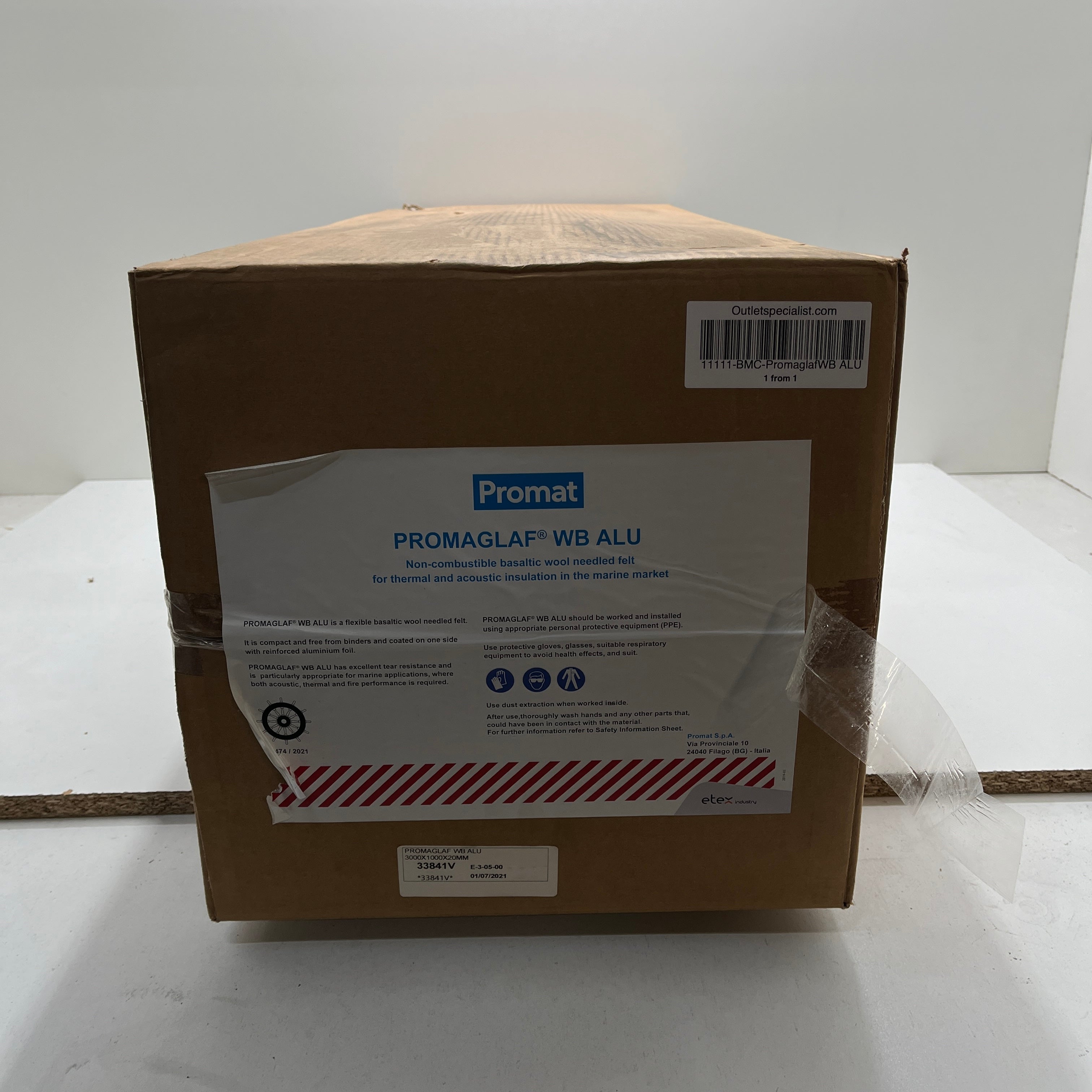 عازل بروماجلاف دبليو بي ألو سولاس معتمد من شركة بروماجلاف WB عازل مقاوم للحريق - الحماية