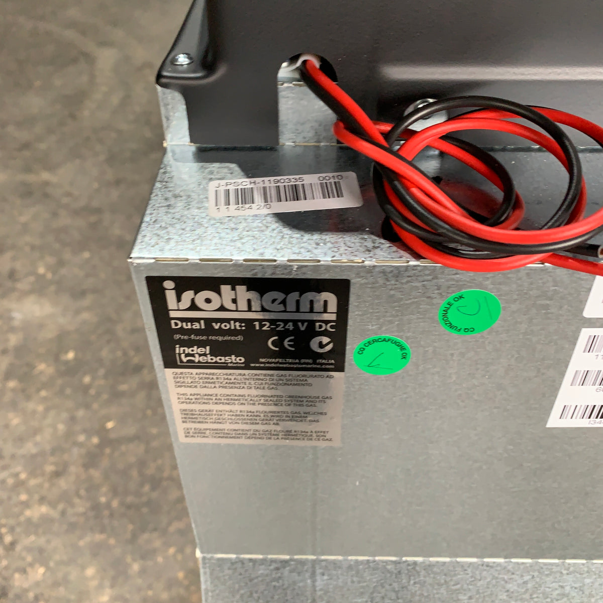 Isotherm IndelB Freeline 90 kompressorkølet køleskab/fryser 12/24V