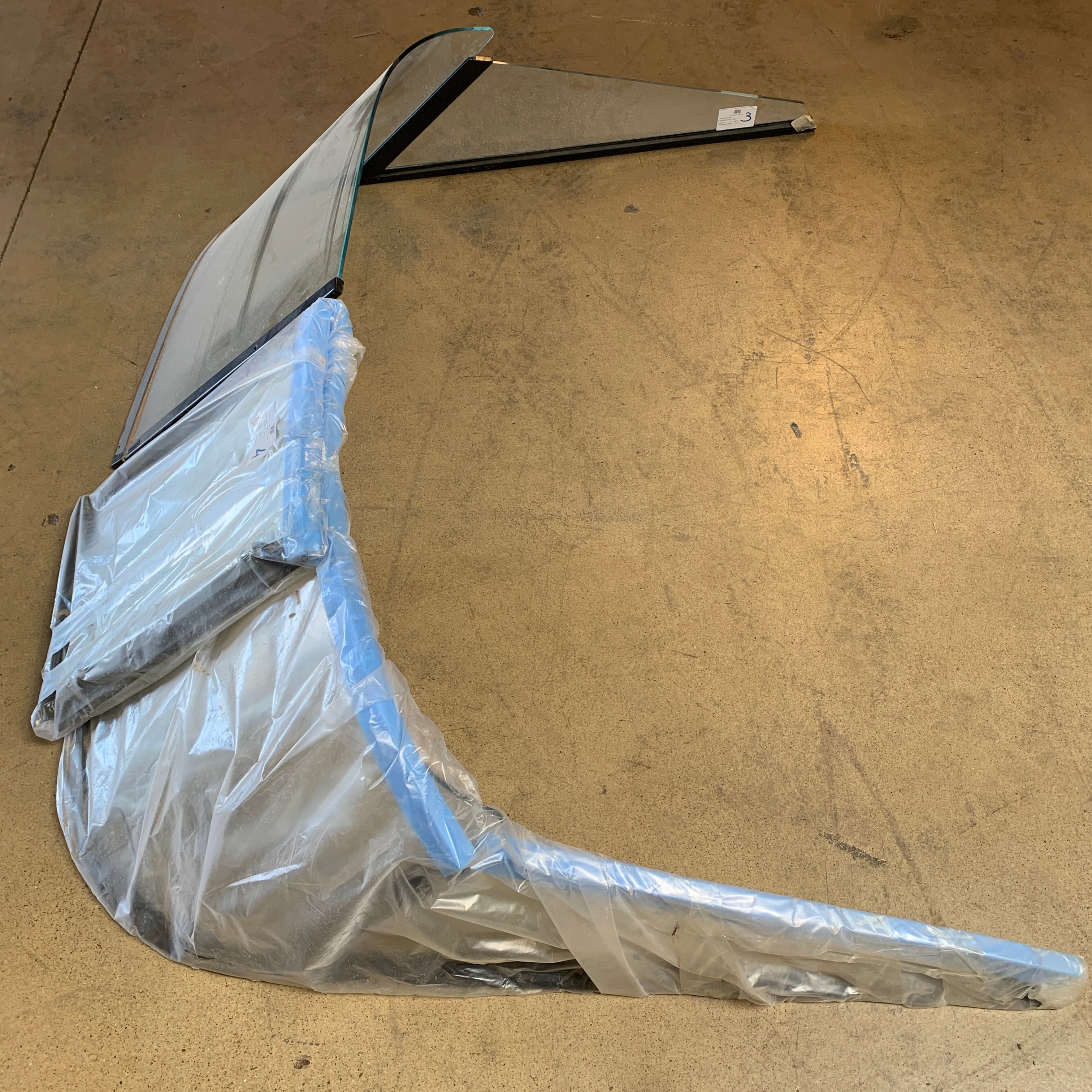 Parema WS62 vindruta för Method 6.2 nautisk vattenskidbåt