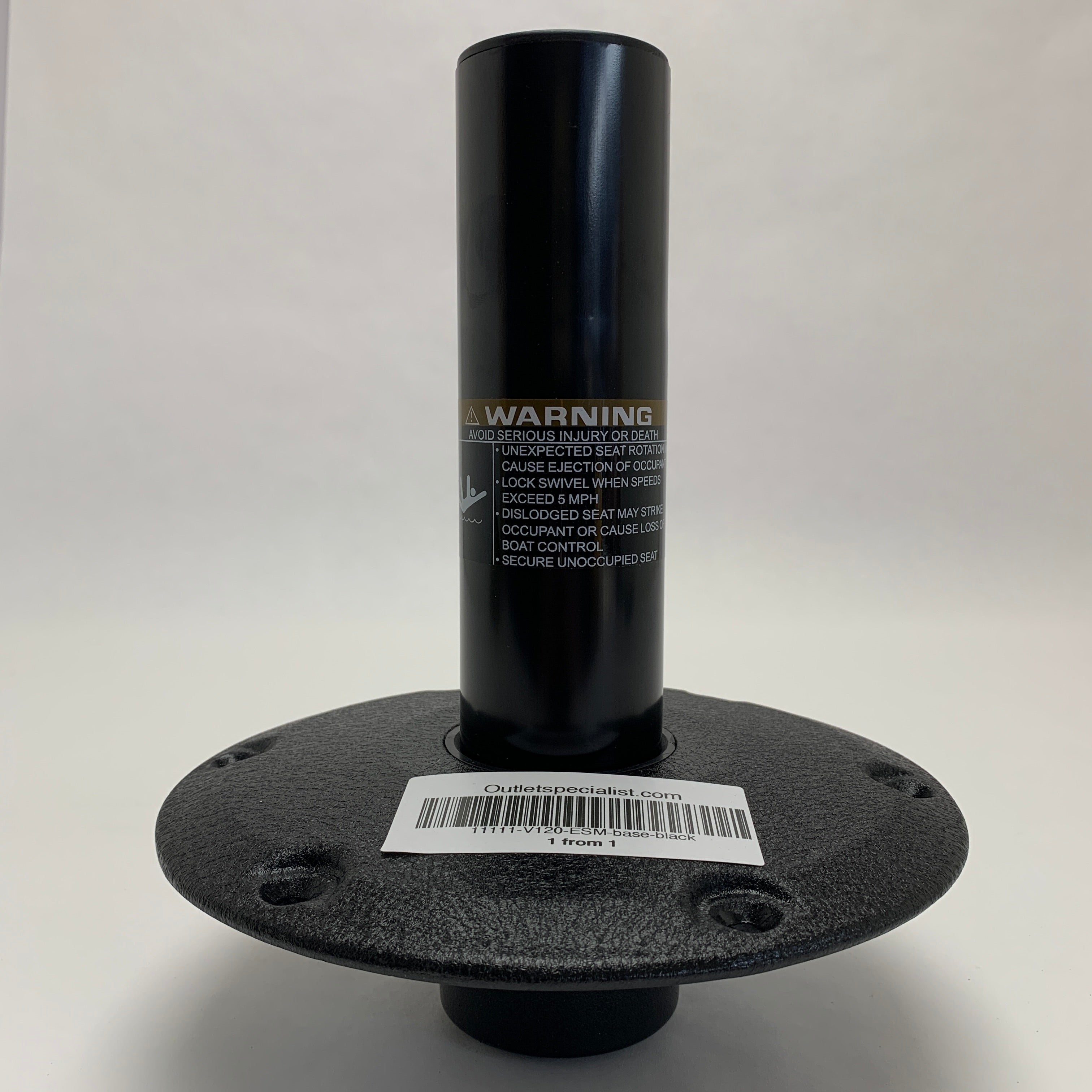 Eastsun Marine montažna baza crna D228 mm H280mm