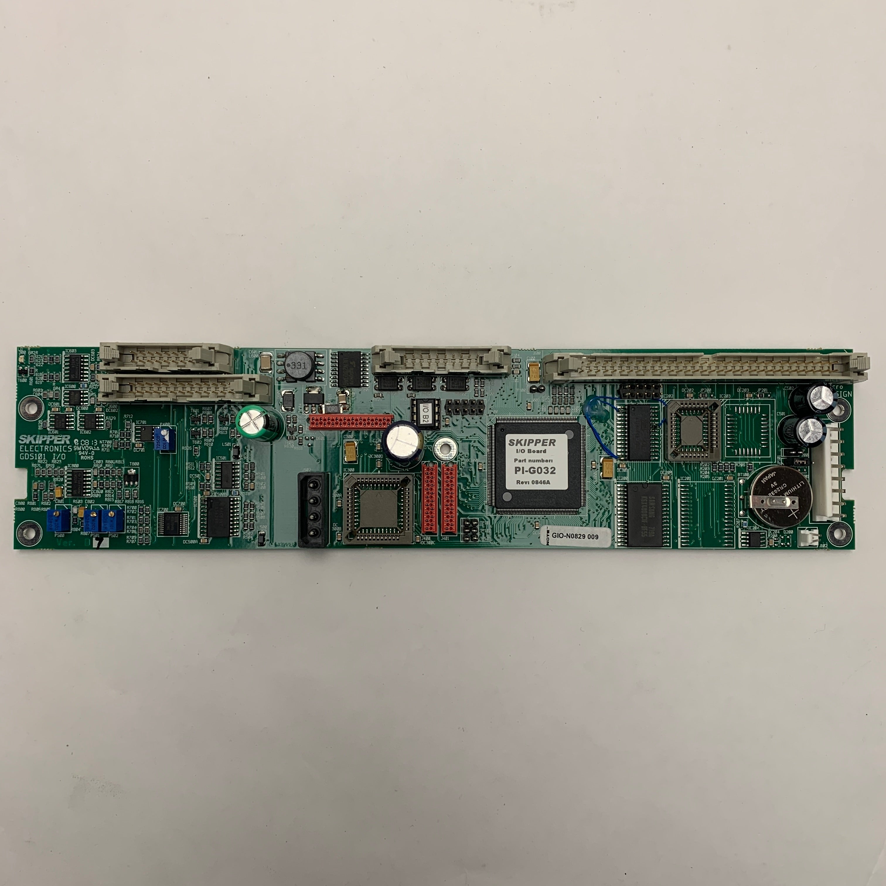 スキッパーエコーサウンダーPCB I/Oボード - GDS101 - PIG-031 - CPU674/6742 - SAG144 - モノラル/カラー