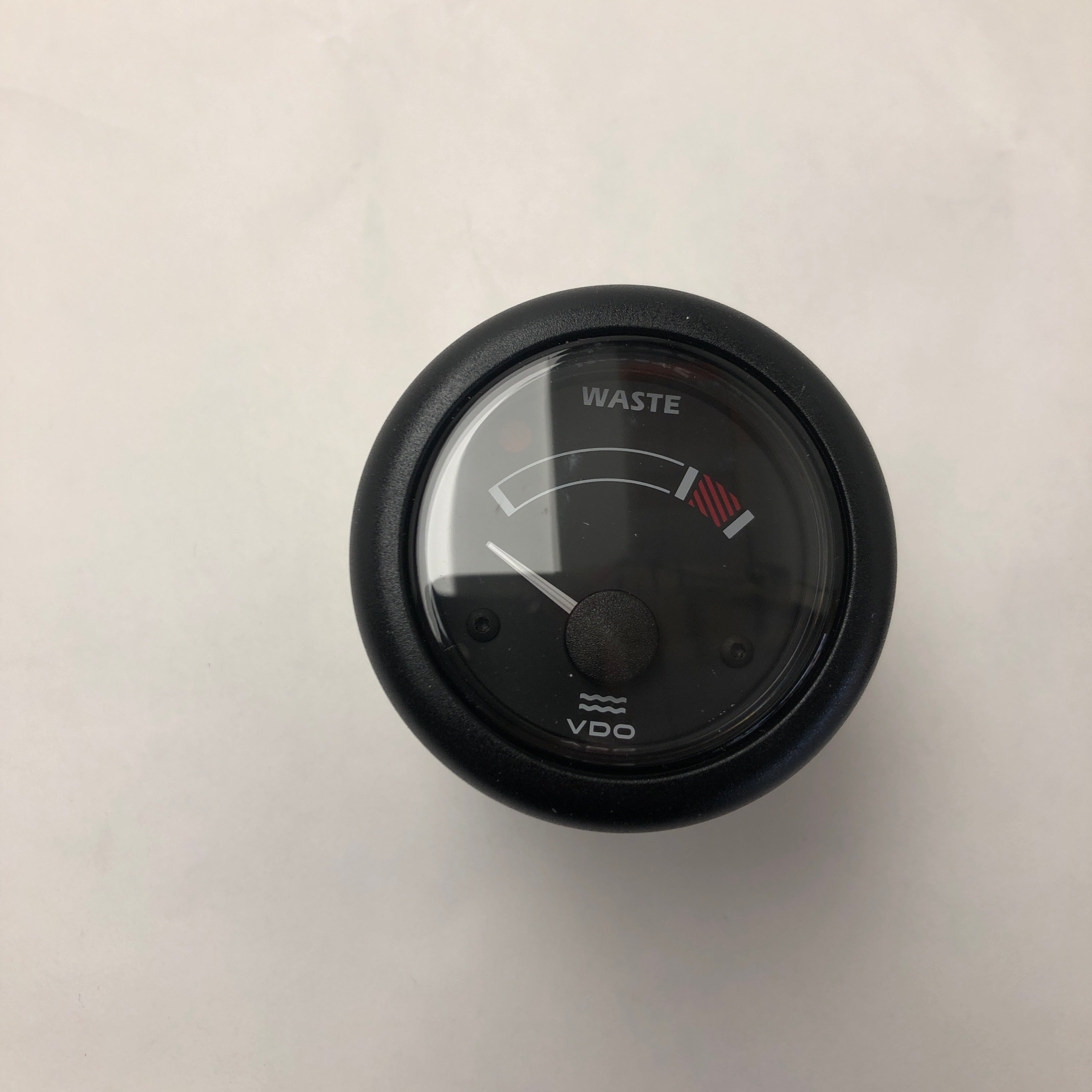 VDO Ocean Line Waste Water Guage Black 12V - N02230626