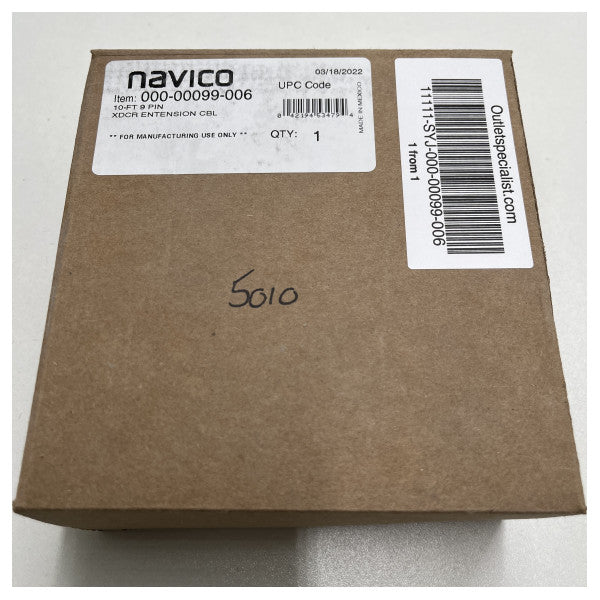 Lowrance 10EX-BLK 9-Pin-Structrescan-Verlängerungskabel-000-00099-006