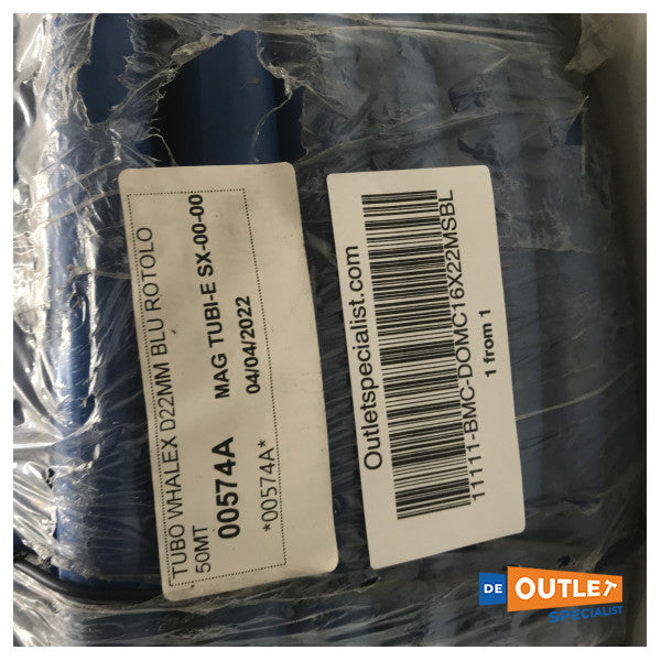 Whale Tubex 22 mm pvc hortum 50 m - DOMC16X22MSBL