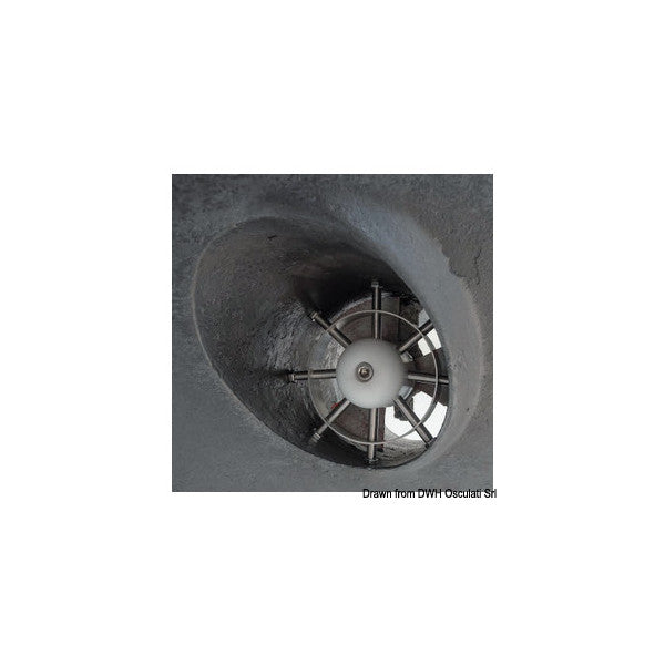 Захист тунелю носового рушія з нержавіючої сталі Osculati до 185 мм - 02.050.18