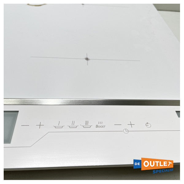 Placa de indução de 4 queimadores Dietrich de encastrar em branco - DTI1105WE