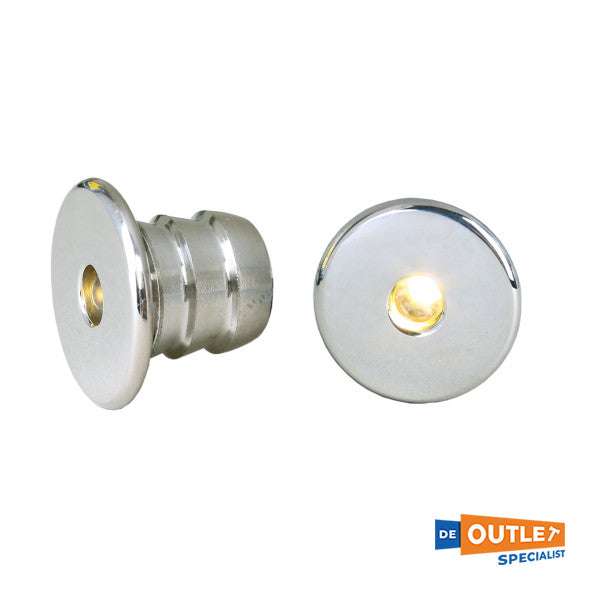 Quick Tina LED downlight spot rustfrit stål 12/24V - FASP1090TX2CA01