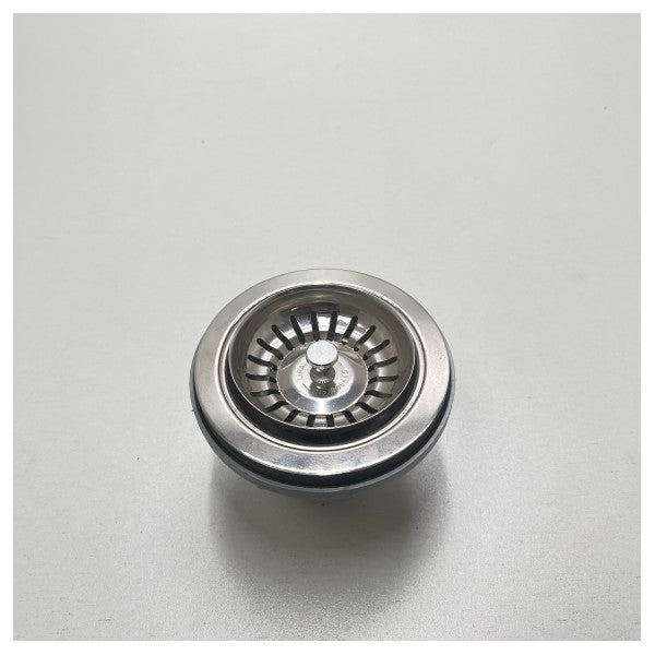 Lira fregadero de acero inoxidable bien con tapón de canasta - 1945.040
