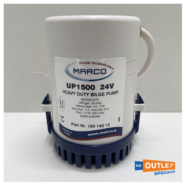 マルコUP1500ビルジポンプ24V 95L-分