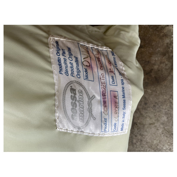 セッサマリン オイスター40 グレーコックピット|アフトカバーオリジナル - 048087A