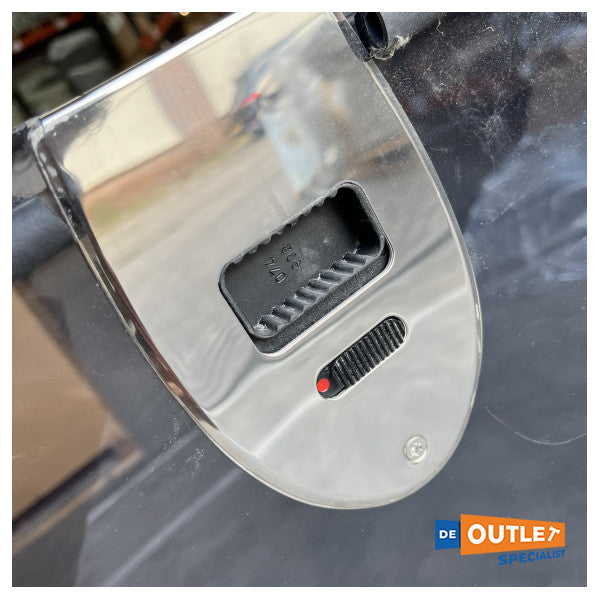 Sessa Marine C42 Access by Hatch Black With Lock - 050490a