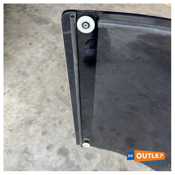 Sessa Marine C42 Access by Hatch Black With Lock - 050490a