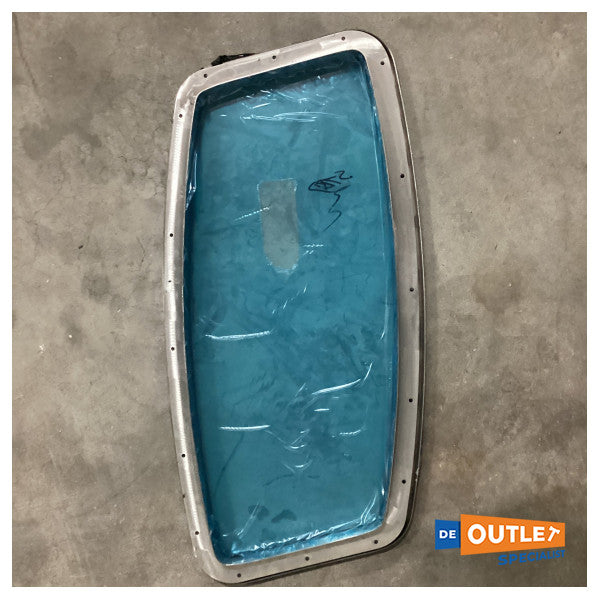 Vigia fixa Trend Marine em aço inoxidável 640 x 310 mm - T-SES000-PO03