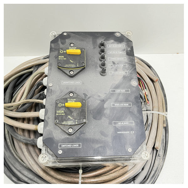 セッサマリンキーラーゴ36メインスイッチパネル150 + 40アンペア - 051369