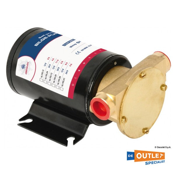 Osculati 自吸式液体ポンプ 24V - 1619224