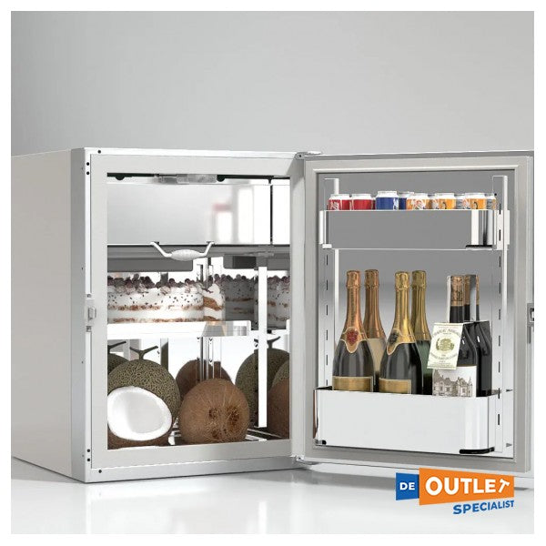 Frigonautica FR80AC 80L rostfritt stål kompressorkylskåp inklusive frys