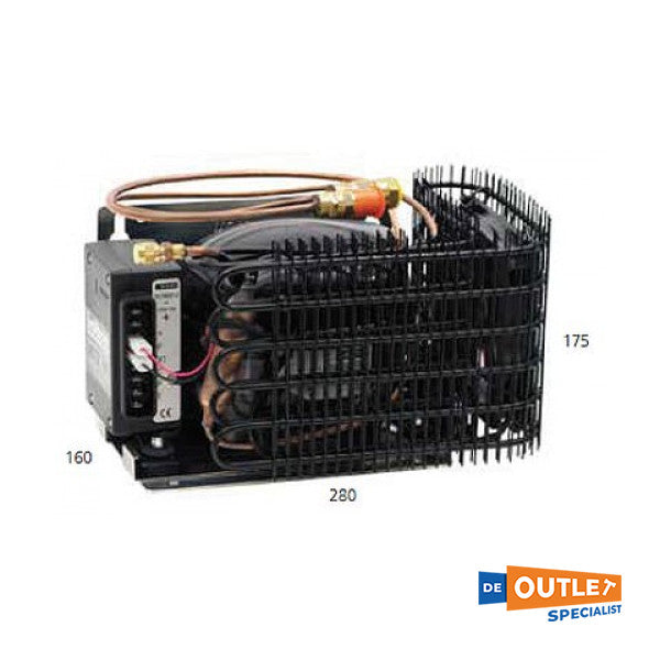 Isotherm GE80 80L kompresorski set za ugradnju hladnjaka 12/24V