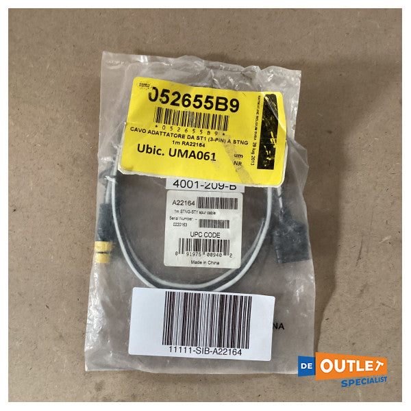 Raymarine Seatalk 1 to Seatalk NG converter cable - A22164