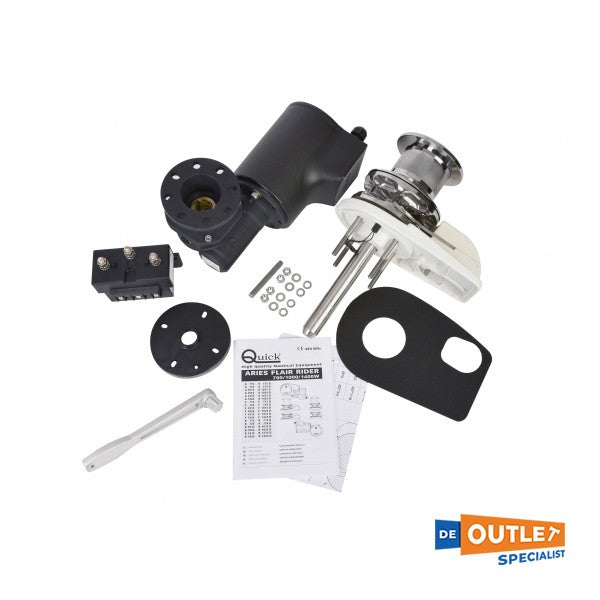 Quick Flair elektrisk ankerspil i rustfrit stål 700W / 12V / 8 mm