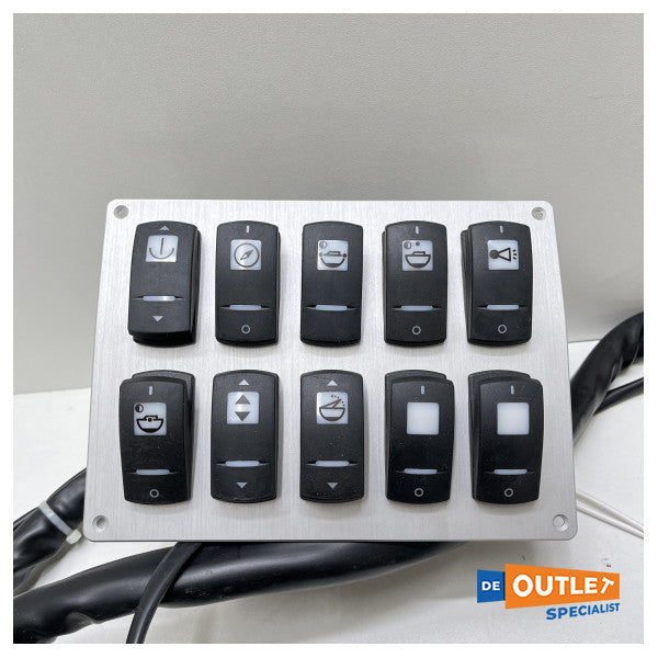 Monte Carlo Yachts MCY 111 Flybridge Controller Panel - 12 Function - 05355D