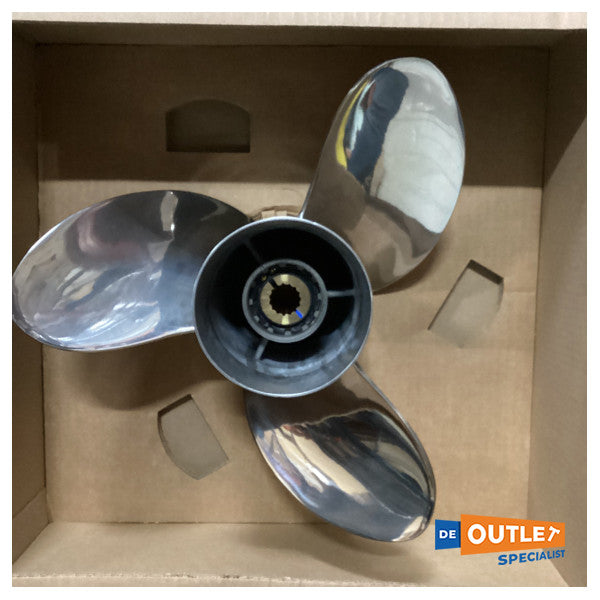 Yamaha 3x15-1/2 x 17-T Propuesta de acero inoxidable 6CE-45978-20