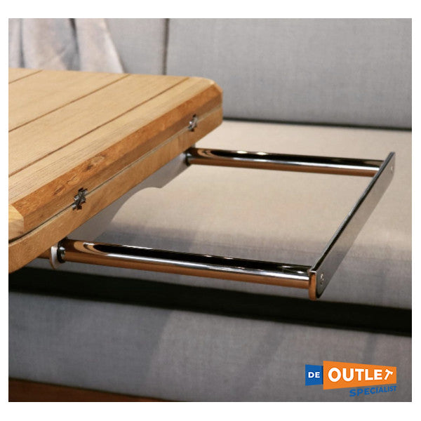 Висувна опора для столу з нержавіючої сталі Atep 20.ALA