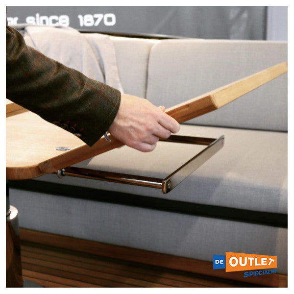 Висувна опора для столу з нержавіючої сталі Atep 20.ALA