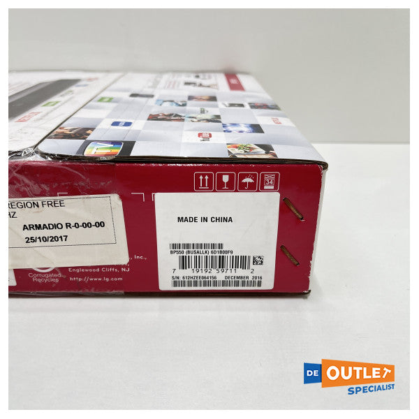 LG BP550 розумний телевізор blu-ray | DVD-програвач чорний 230V