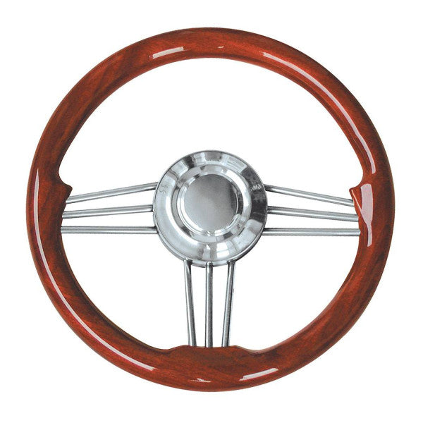 عجلة قيادة خشبية من خشب الماهوجني من ألبا 3 أذرع 30 سم - 068700