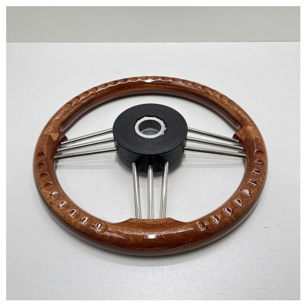 عجلة قيادة خشبية من خشب الماهوجني من ألبا 3 أذرع 30 سم - 068700