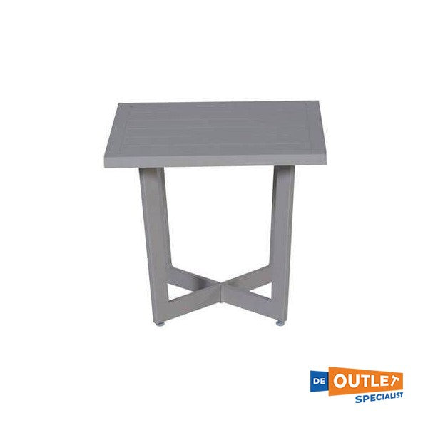 Garden Impressions Ivy bijzettafel antraciet 48 x 48 x 42 cm