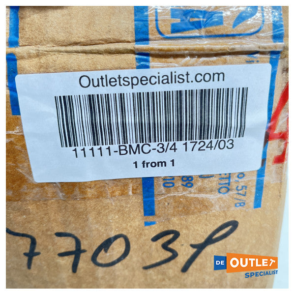 Osculati PN40 sähköinen kauko-ohjattava venttiilijärjestelmä, jossa on säädin