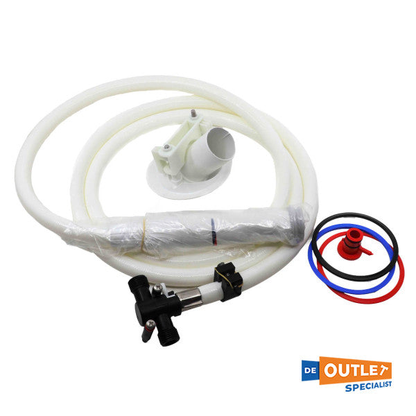 Doccia a ponte Whale Twist bianca - DS0014B