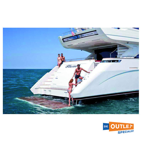 HB Technics TYPE 5 800 KG hydraulisk tenderlift 24V - TYP5.35.13-800