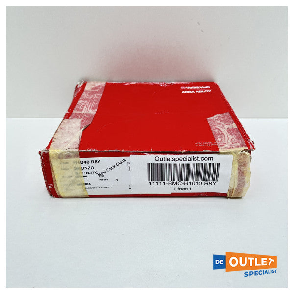 Valli e Valli H1040 R8Y Maniglia per porta in acciaio inox bronzo satinato