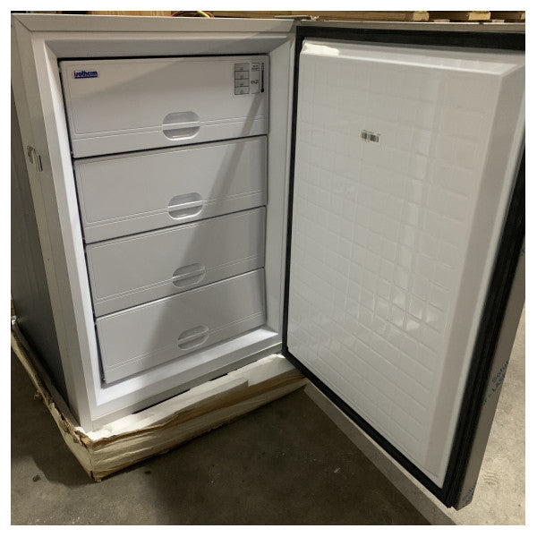 مُجمِّد ضاغط من الفولاذ المقاوم للصدأ Isotherm Cruise CR90 F 90L من الفولاذ المقاوم للصدأ 12/24 فولت